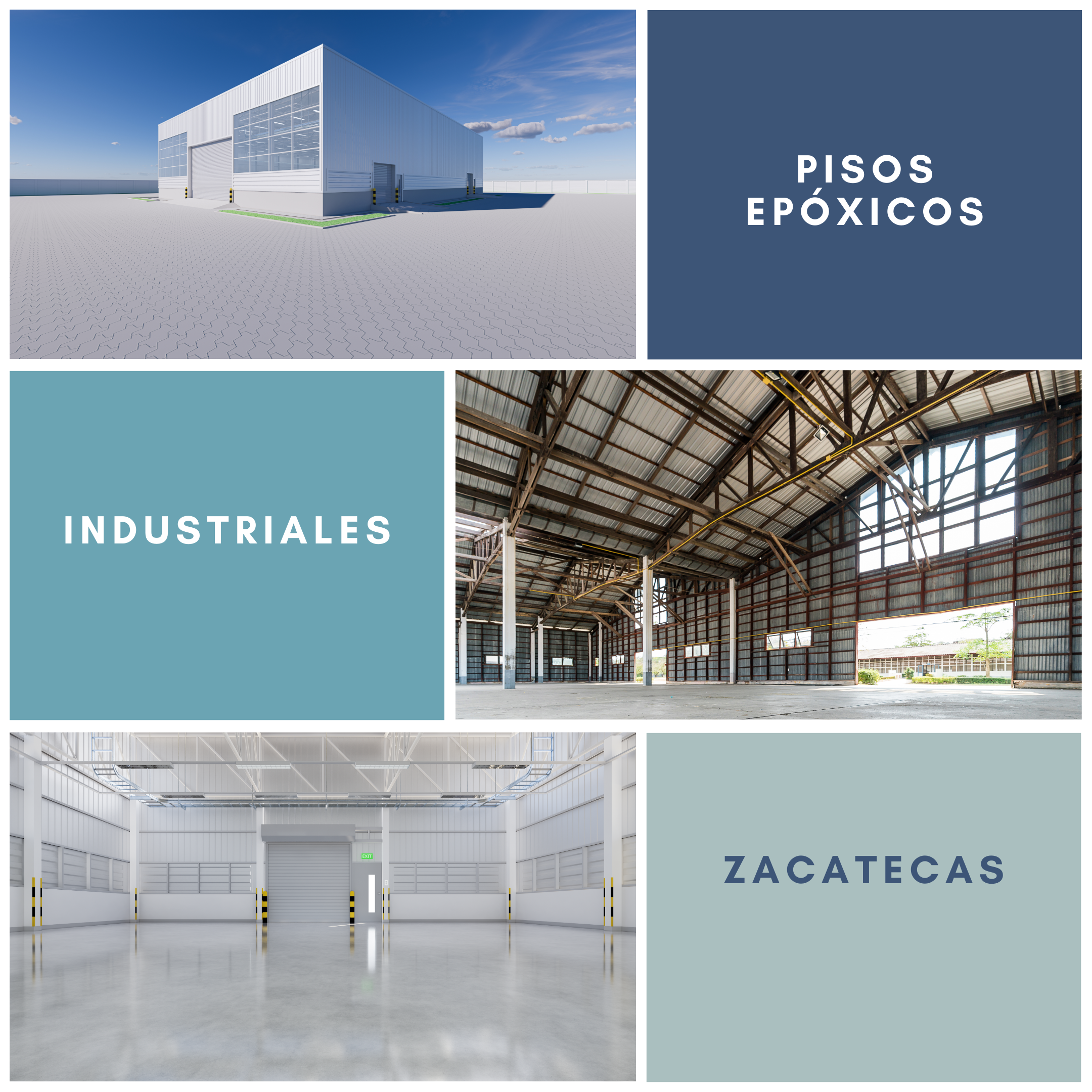Pisos Epóxicos Industriales  en Zacatecas 